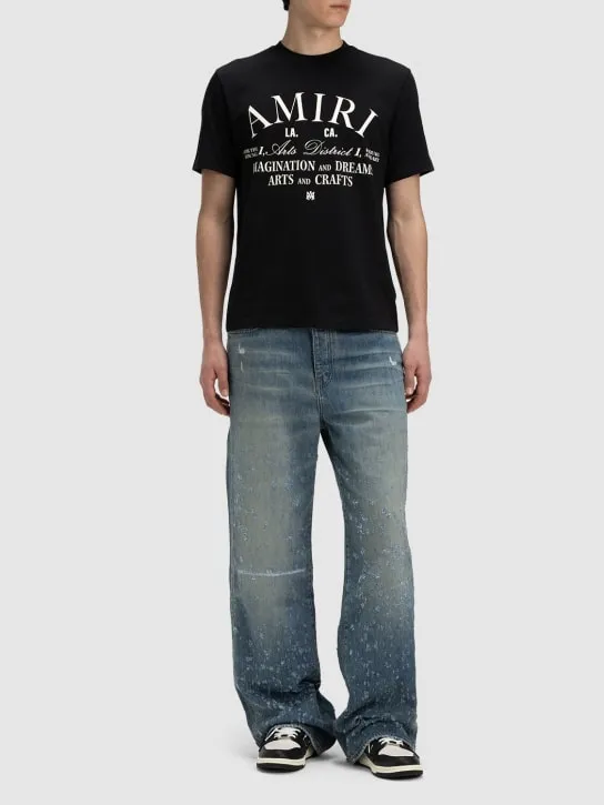 Amiri   Baggy cotton denim jeans 