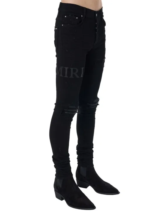 Amiri   Serif Amiri logo jeans 