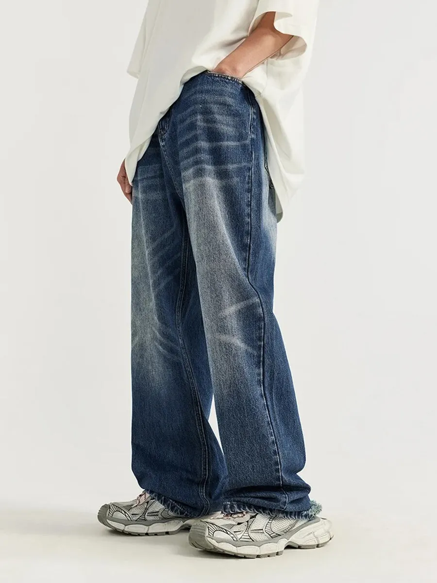 Dark Blue Baggy Jeans