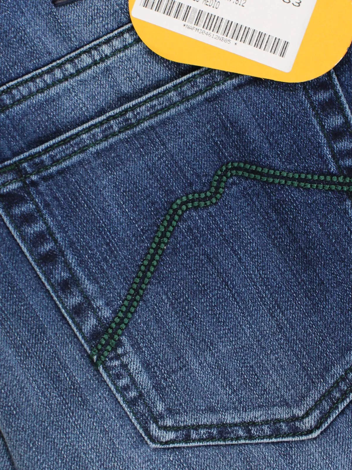 E. Marinella Jeans Dark Blue Slant Pocket Denim 34 Button Fly Slim Fit REDUCED - SALE