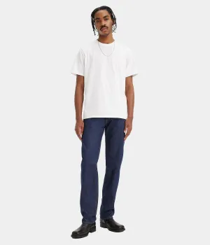 LEVI'S MADE OF JAPAN 505 STRAIGHT SELVEDGE REGULAR FIT DARK RINSED JEANS UOMO CIMOSATO