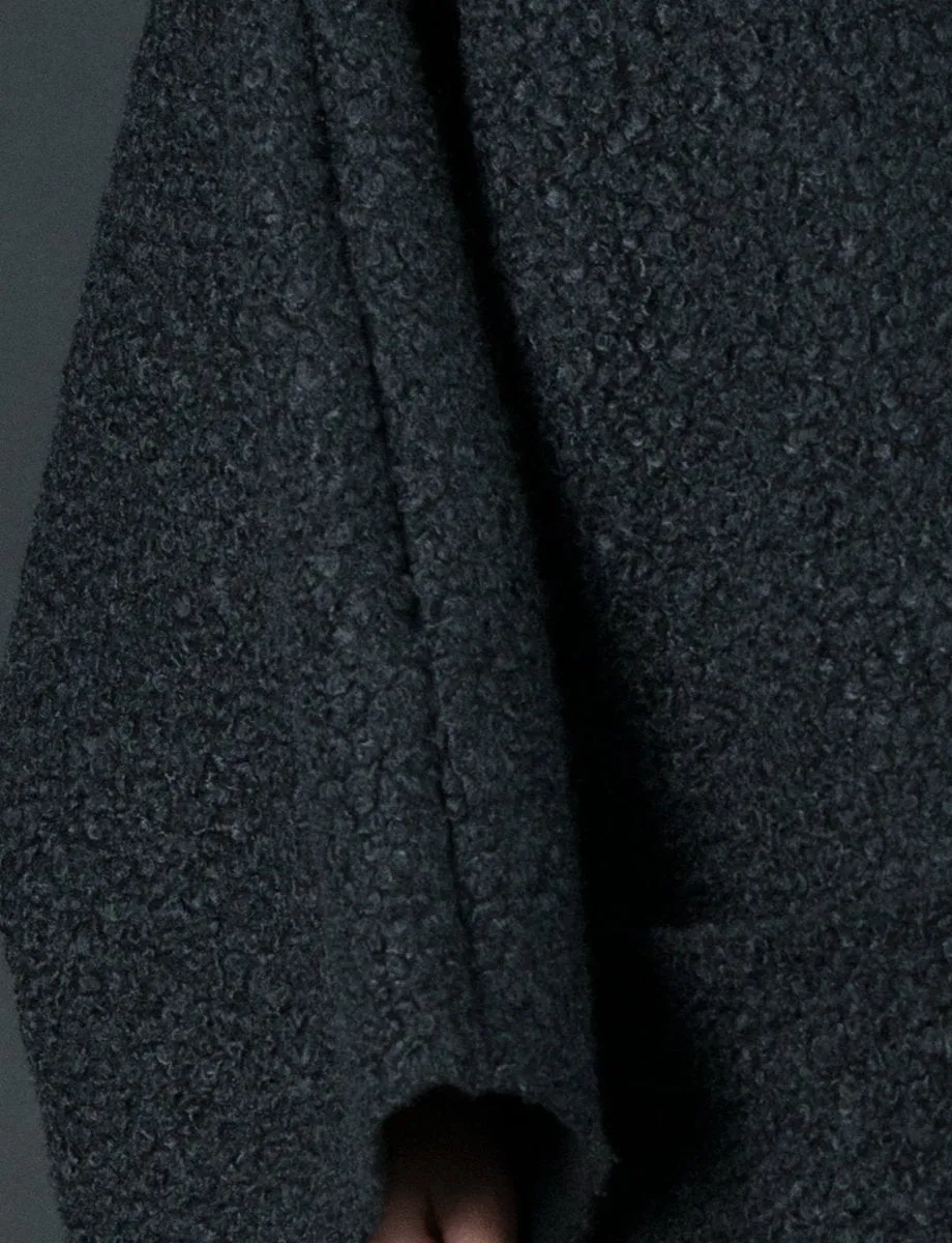 Loose Winter Poncho MAGDALENA