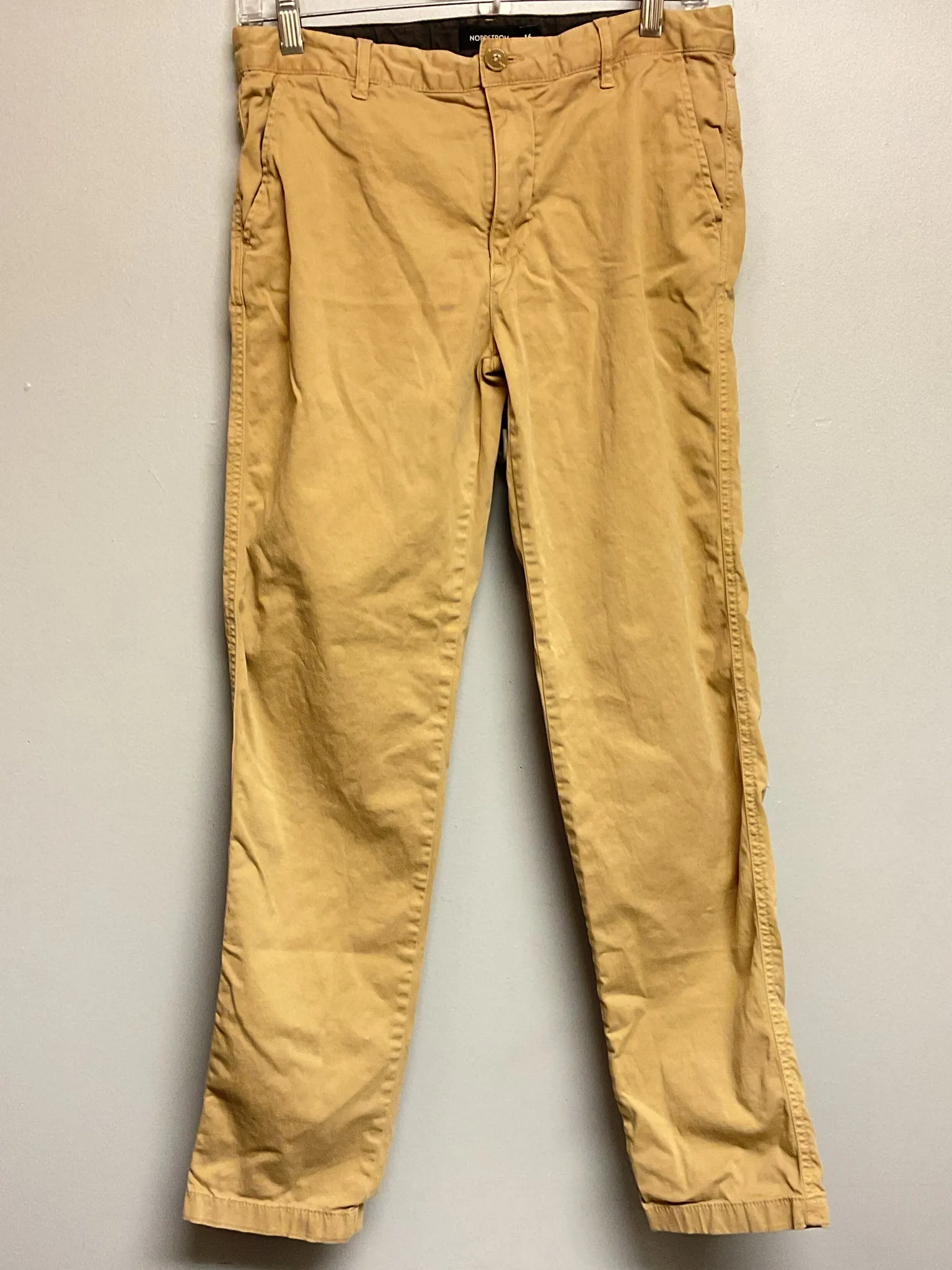 Nordstrom Size 16 Khaki Cotton & Spandex Big Boys Pants