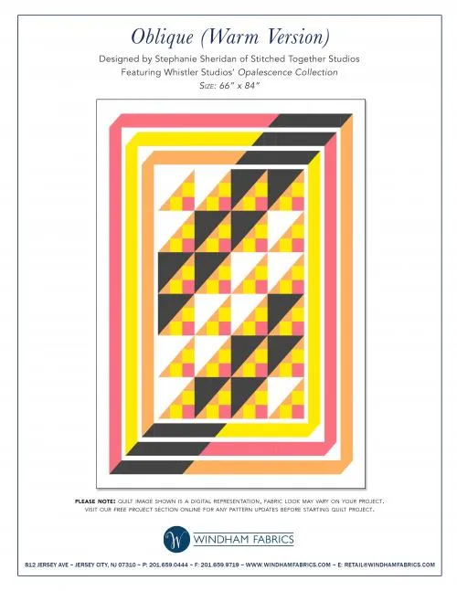 Oblique (Warm) Pattern