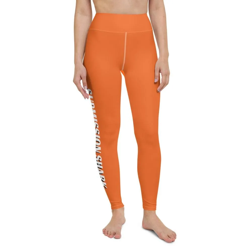 Orange SS Premium Standard ~ High-Waist Leggings