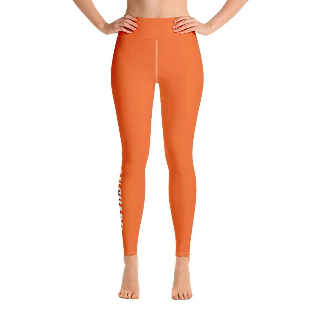 Orange SS Premium Standard ~ High-Waist Leggings