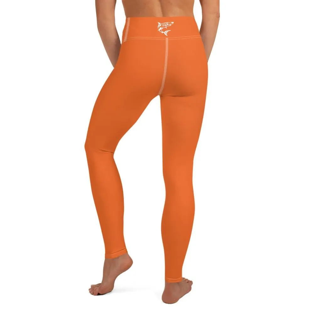 Orange SS Premium Standard ~ High-Waist Leggings