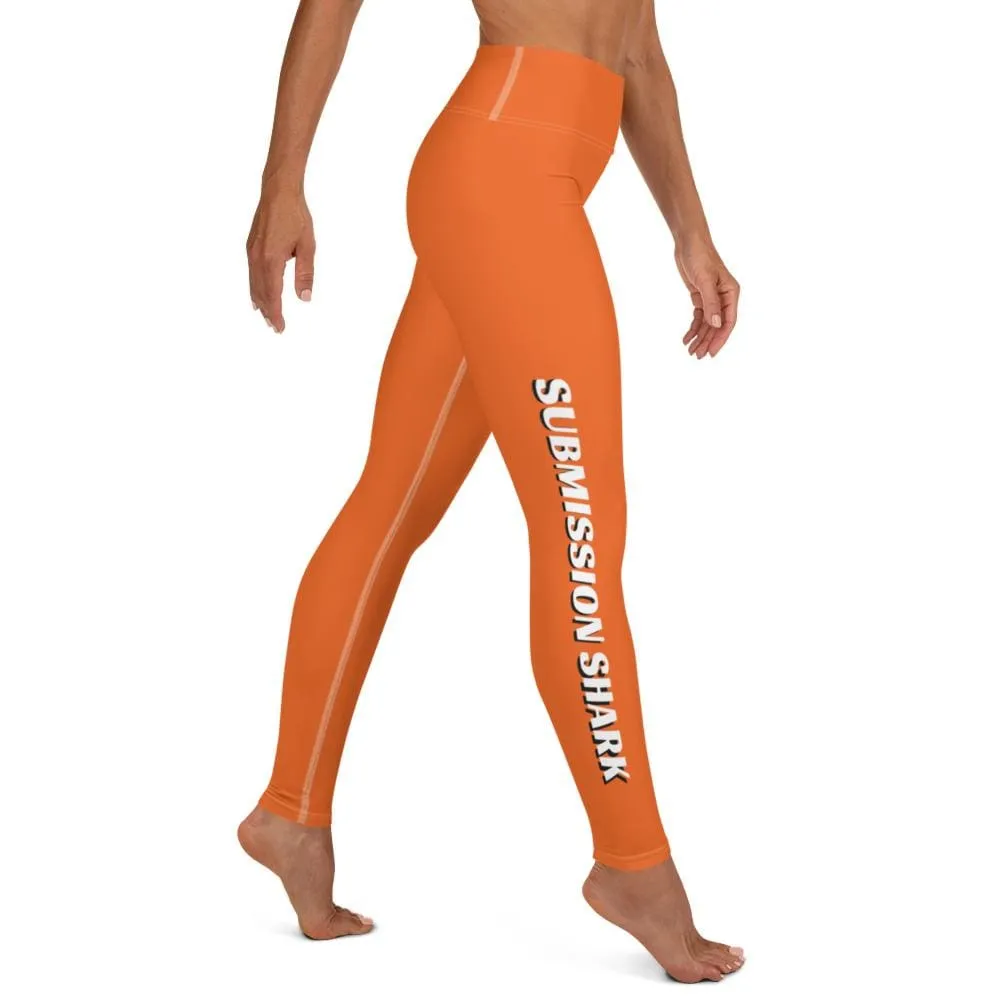 Orange SS Premium Standard ~ High-Waist Leggings