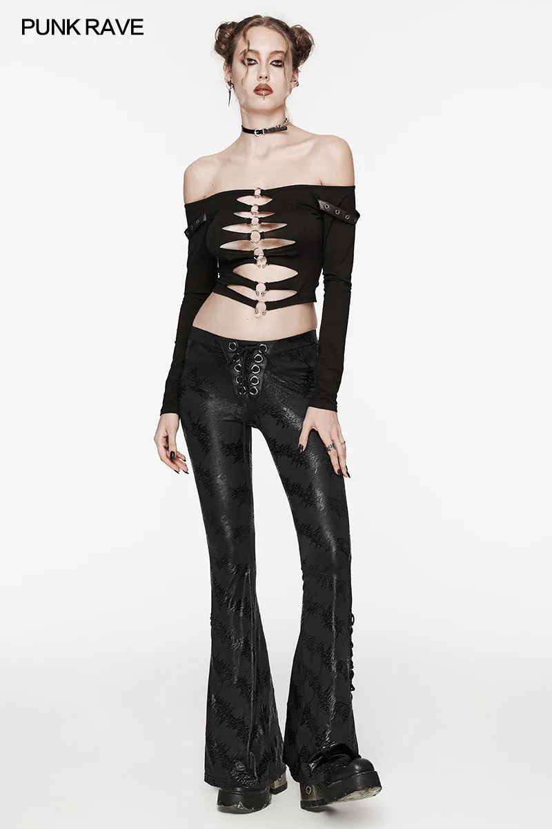 Punk Rave Gianna Trousers - Black