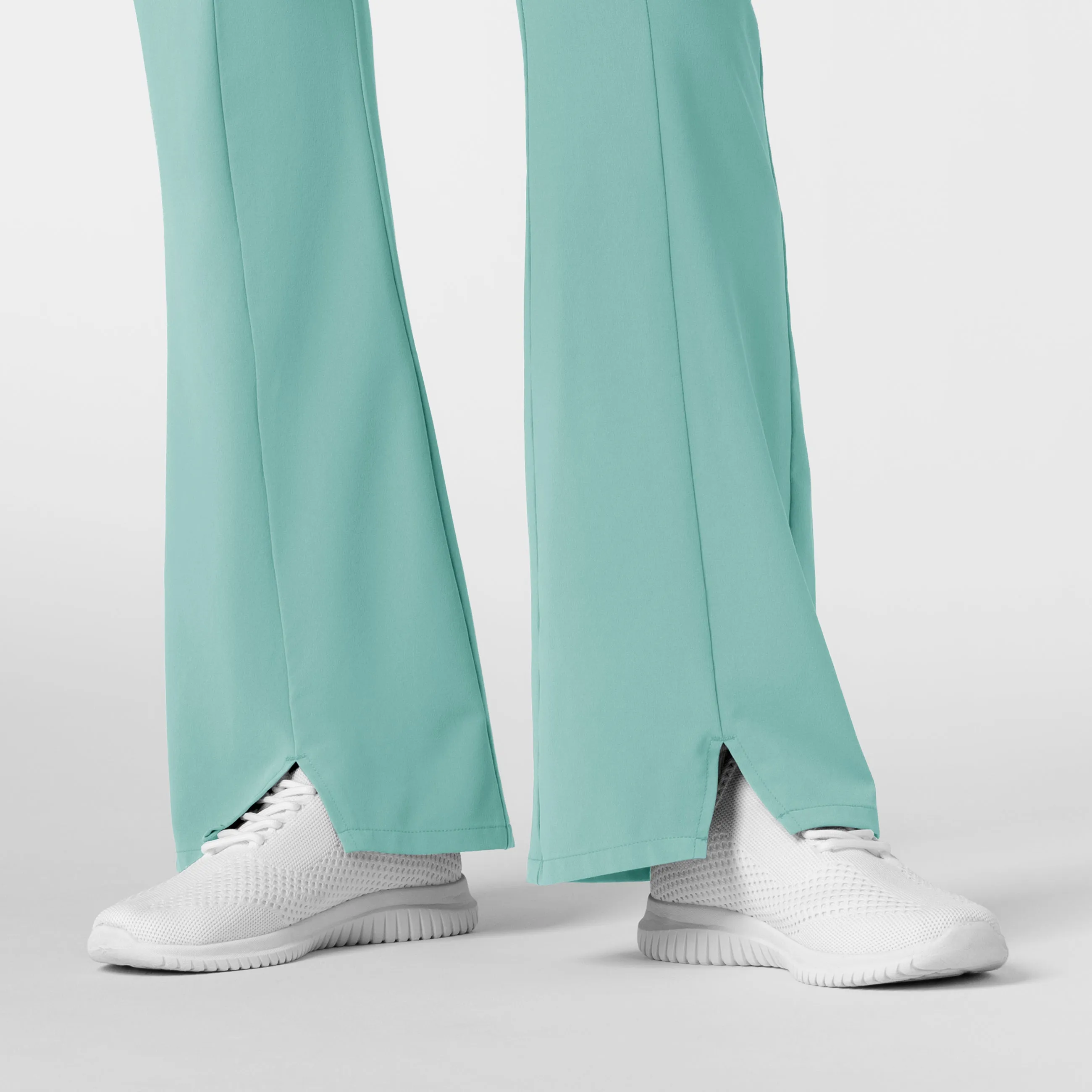 RENEW Women's Cargo Flare Scrub Pant - Turquoise