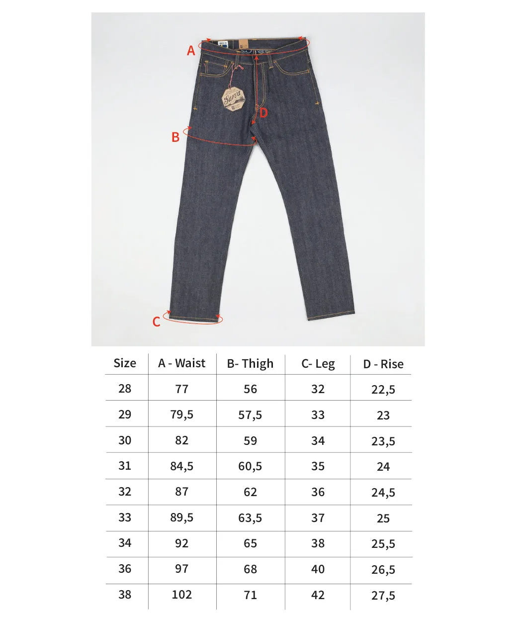 Riekte Sami Selvedge