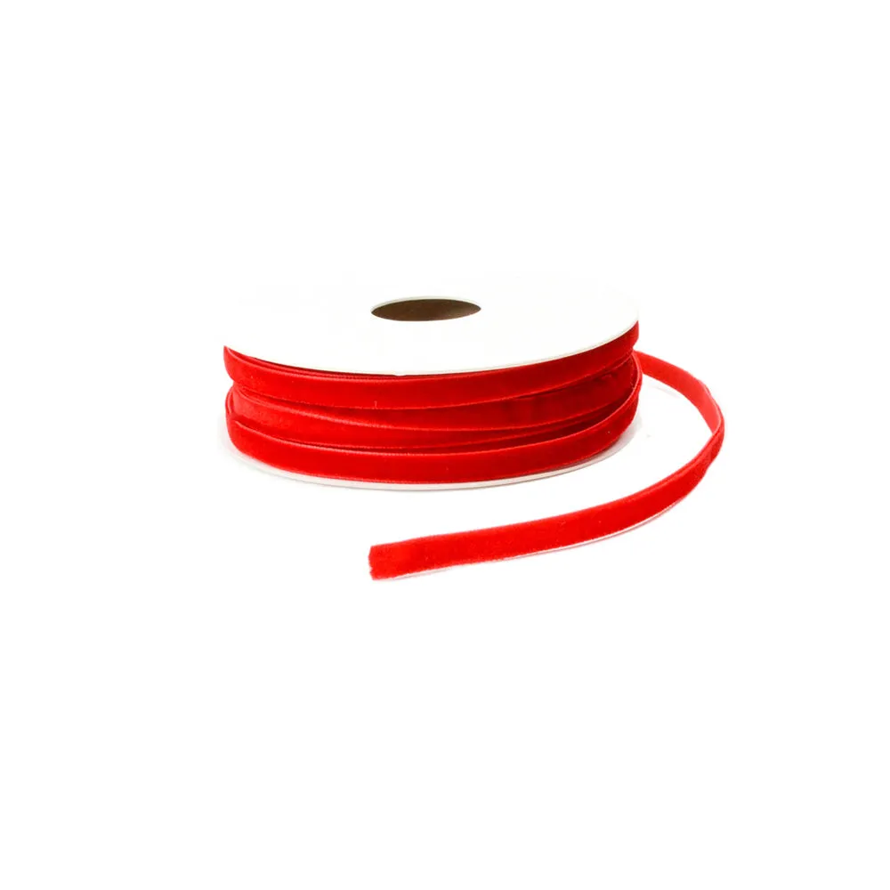 Samtband 'Warm Red'