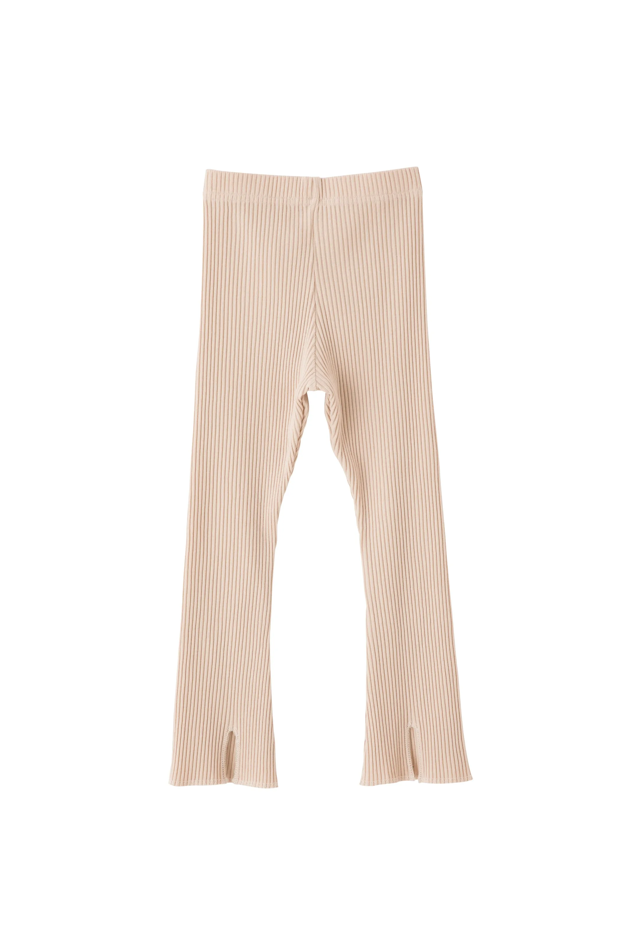 SEA CHIBI RIBBED FLARE PANTS FOR KIDS
