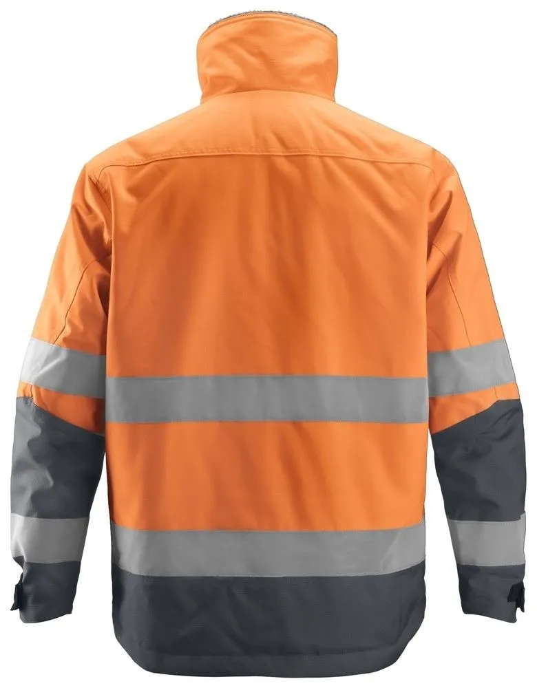 Snickers&#x20;1138&#x20;Core&#x20;High-Vis&#x20;Insulating&#x20;Jacket,&#x20;Class&#x20;3&#x20;-&#x20;High&#x20;Vis&#x20;Yellow&#x2F;Steel&#x20;Grey
