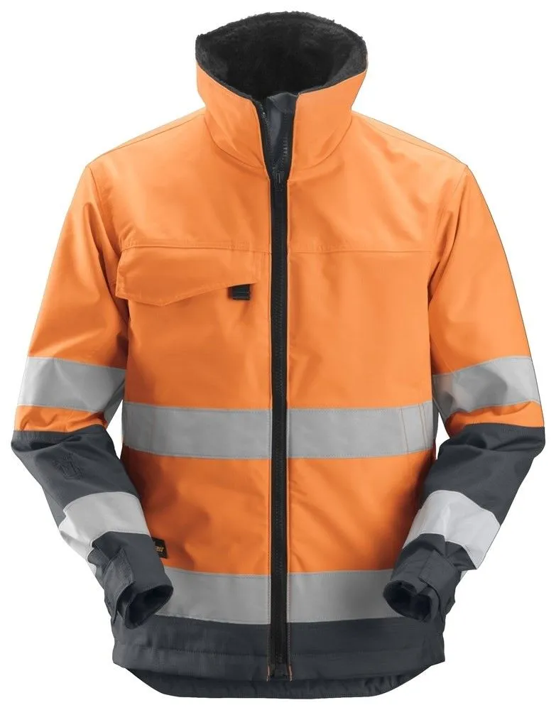 Snickers&#x20;1138&#x20;Core&#x20;High-Vis&#x20;Insulating&#x20;Jacket,&#x20;Class&#x20;3&#x20;-&#x20;High&#x20;Vis&#x20;Yellow&#x2F;Steel&#x20;Grey