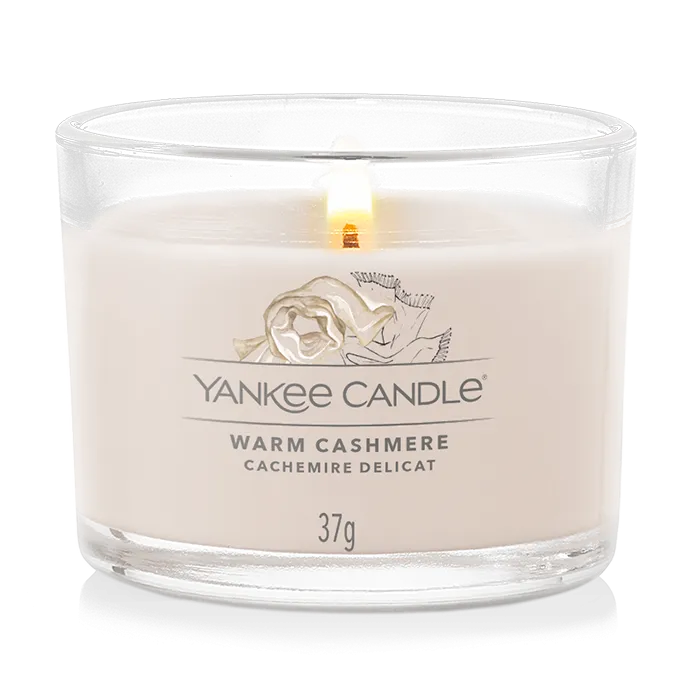 WARM CASHMERE FILLED VOTIVE