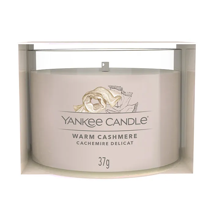 WARM CASHMERE FILLED VOTIVE