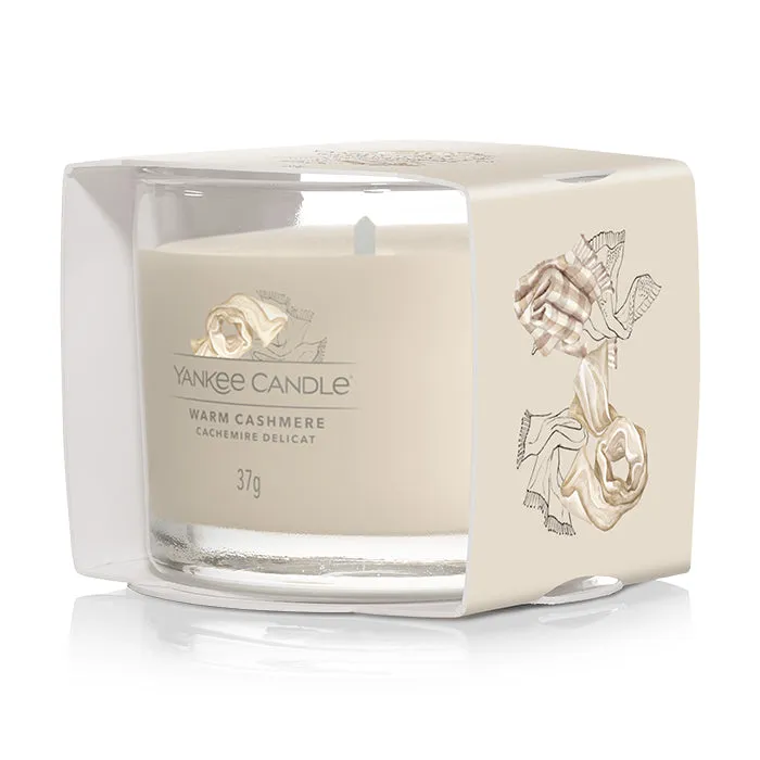 WARM CASHMERE FILLED VOTIVE