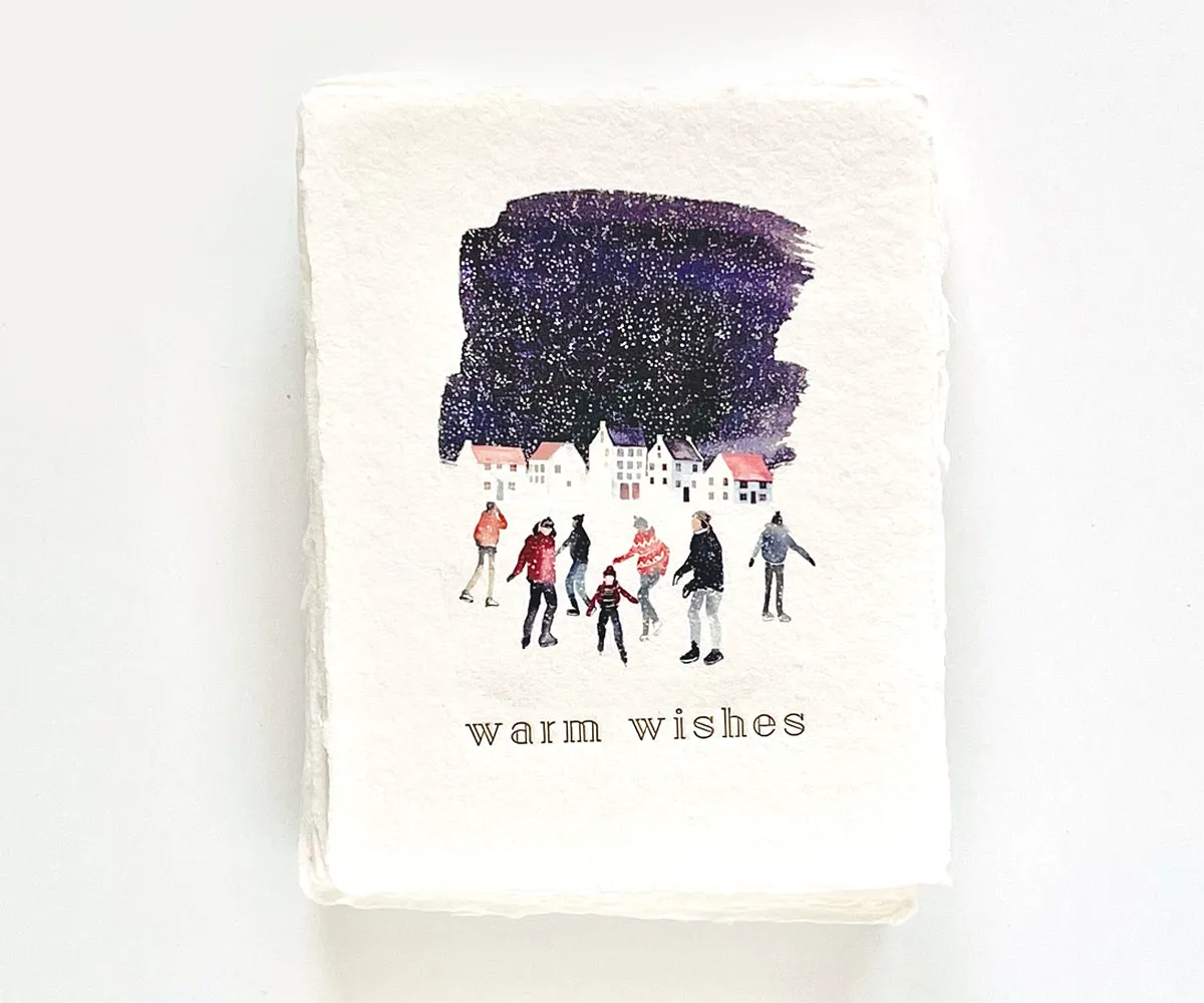 Warm Wishes Greeting Card