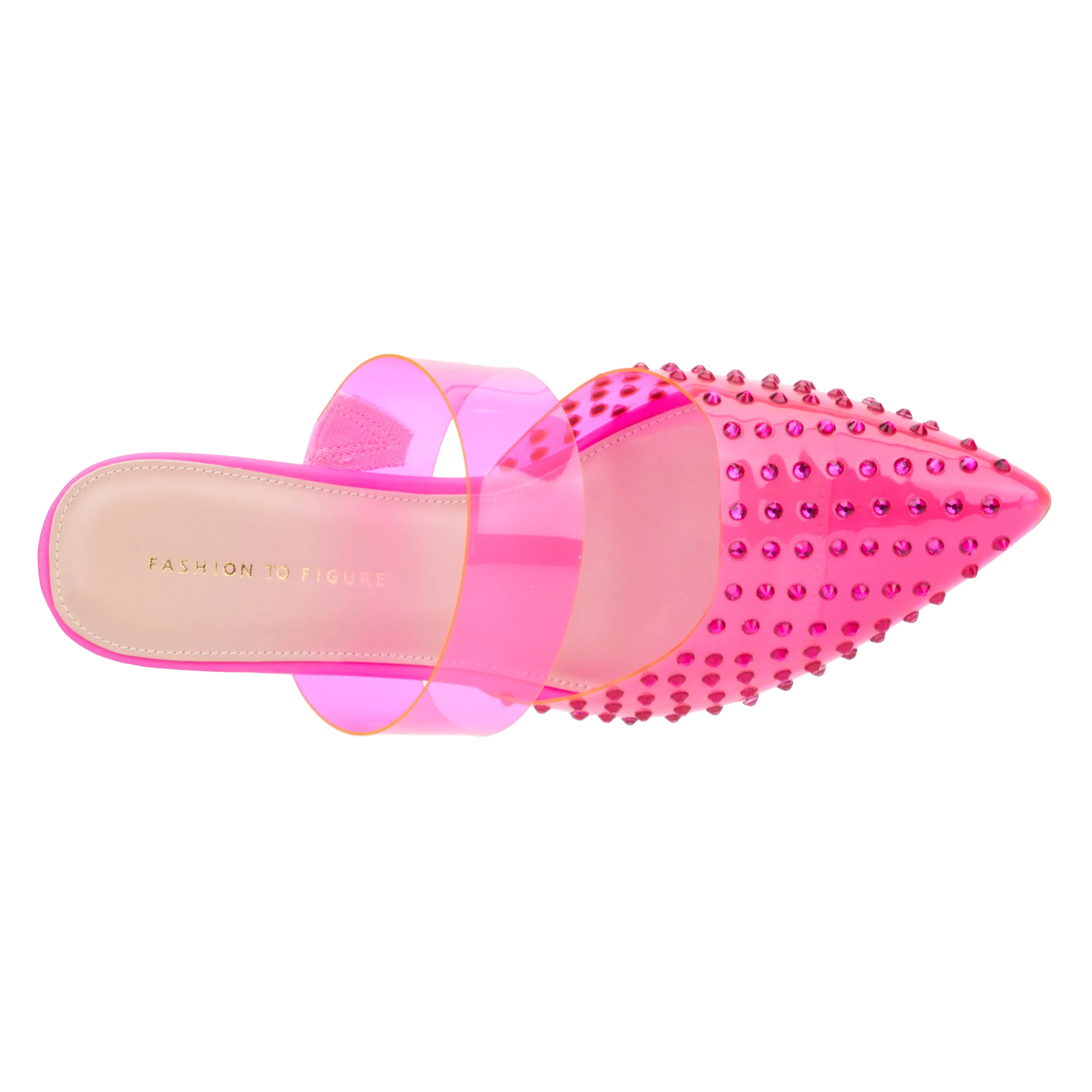Women's Jazz Heel Pump - Wide Width Flared Heels