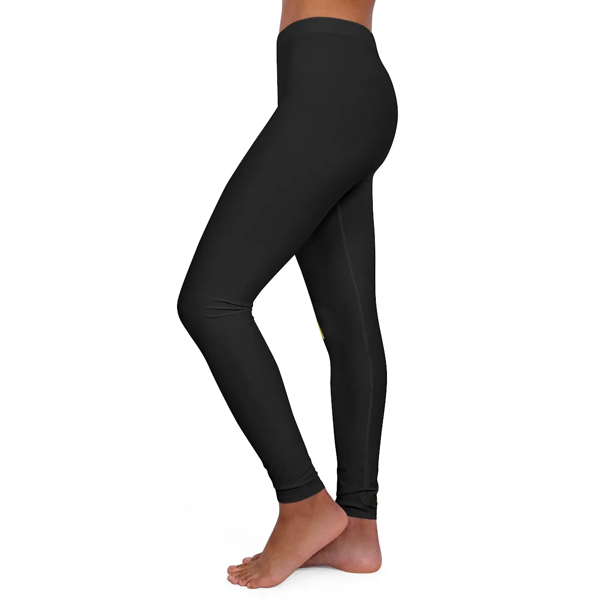 Women's Spandex Leggings ( My body my rules) BLACK