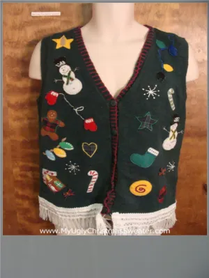 Xmas Fun Ugly Christmas Jumper Vest